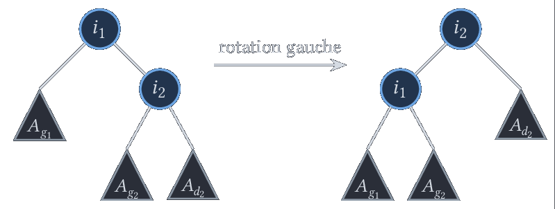 Rotation gauche.