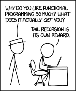 xkcd : tail recursion