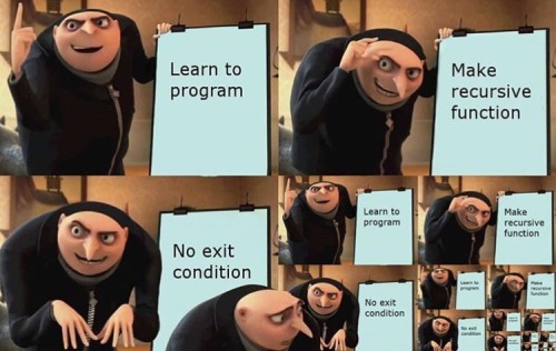 Gru et la récursivité